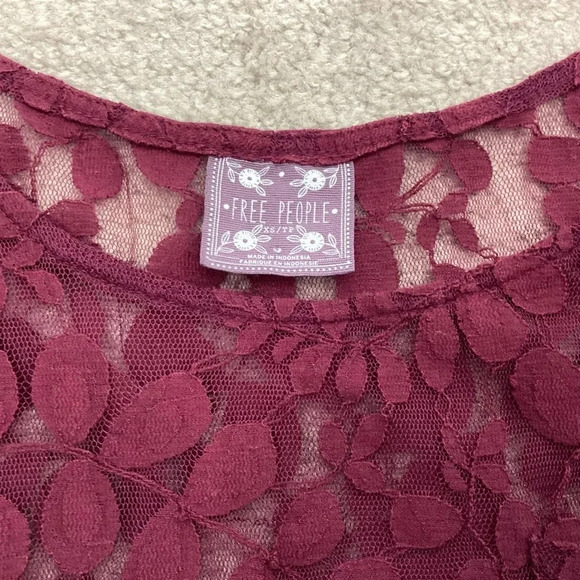 Free People Left Me Speechless Top Size XS - Picture 6 of 8